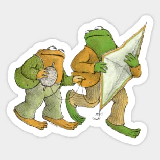 Frog and Toad Sticker